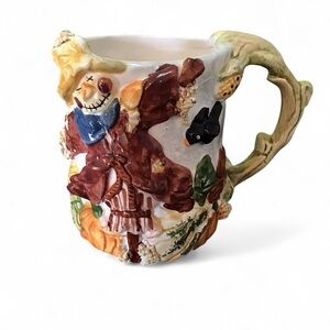 1990’s 3D Colorful Scarecrow Themed Mug